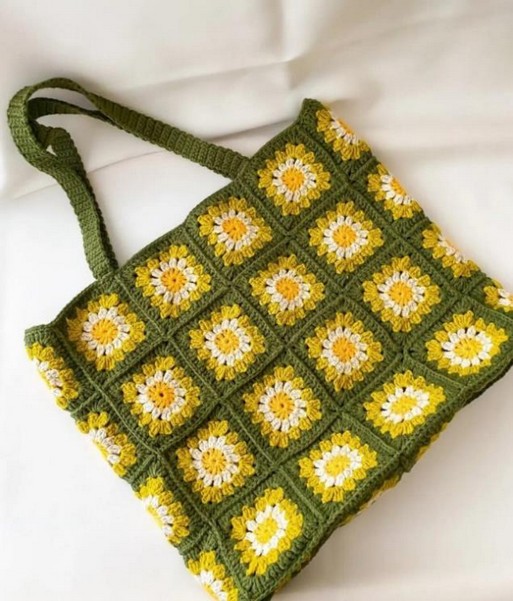 Crochet Market Carryall