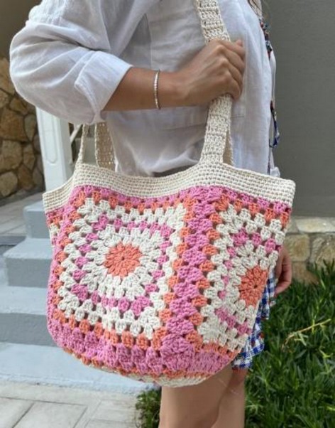 Crochet Market Carryall