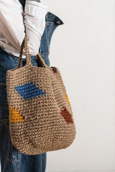 Rattan Loop Handbag