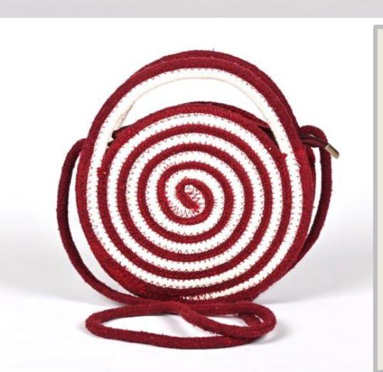 Mini Jute Travel Sling