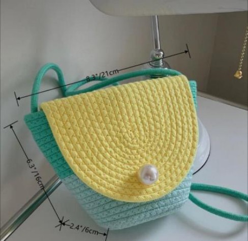 Mini Jute Travel Sling